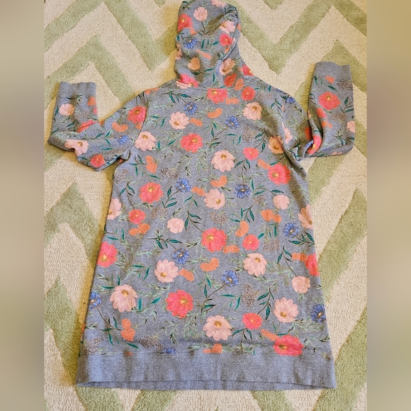 kate spade Gray Floral Long Sleeve Dress - Picture 7 of 11